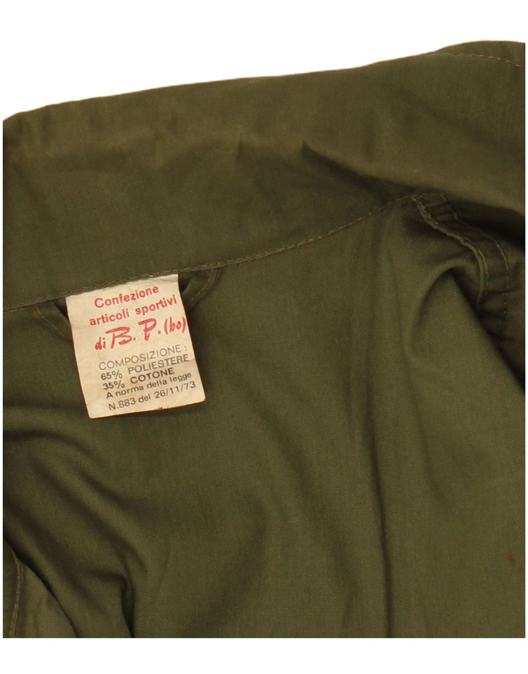 Ανδρικό τζάκετ VINTAGE Utility UK 36 Small Khaki Polyester