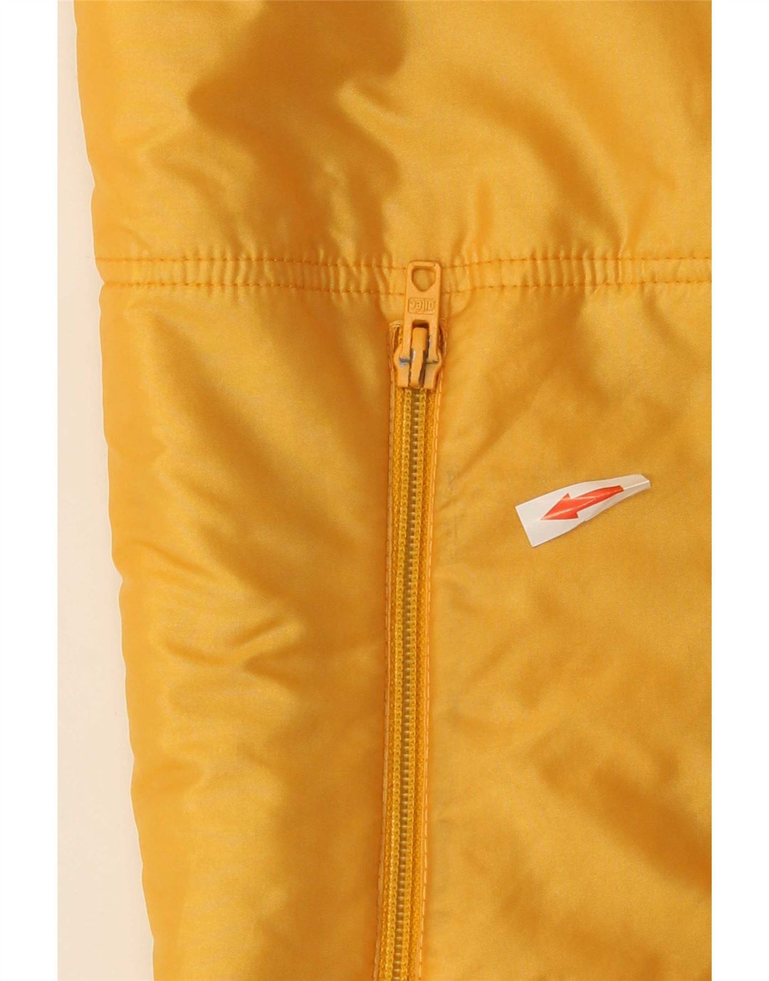 Vintage Γυναικείο Gilet IT 46 Large Yellow Floral Polyamide