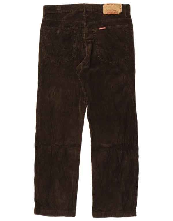 Carrera Ανδρικό ίσιο κοτλέ παντελόνι IT 48 Medium W30 L28 Khaki