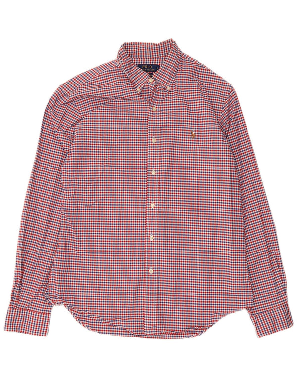 Polo Ralph Lauren Mens Stretch Oxford Shirt Large Multicoloured Gingham