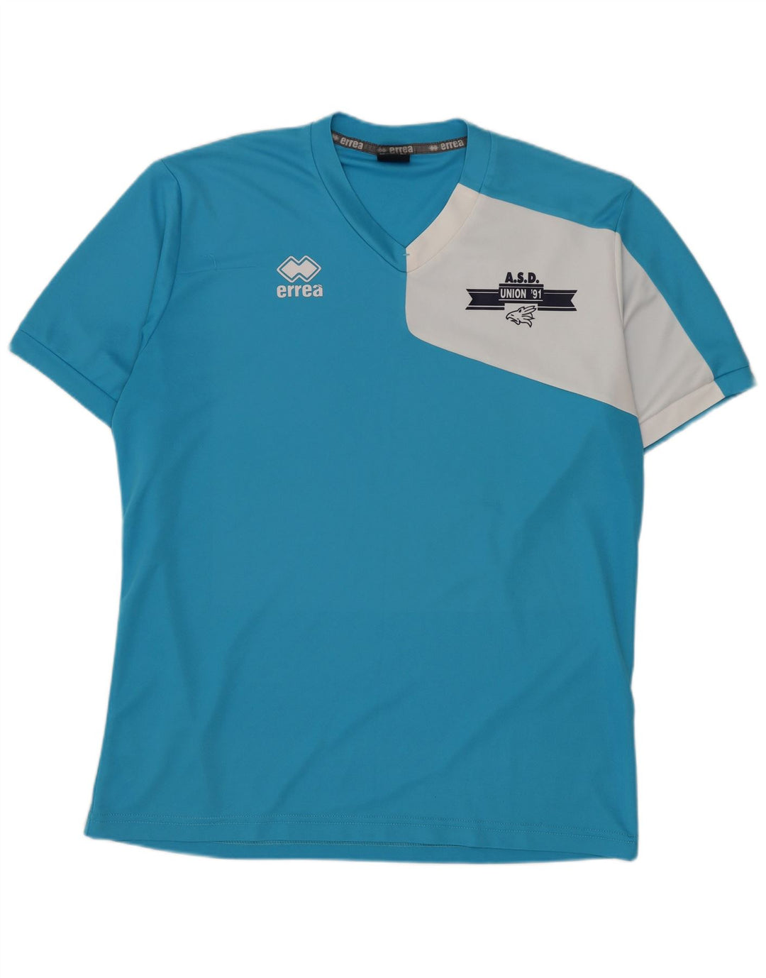 Errea Ανδρικό T-Shirt Top XL Blue Colourblock