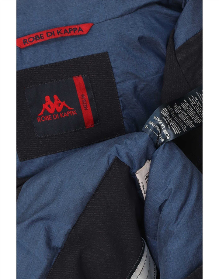 Kappa Ανδρικό μπουφάν με κουκούλα UK 38 Medium Navy Blue Polyamide
