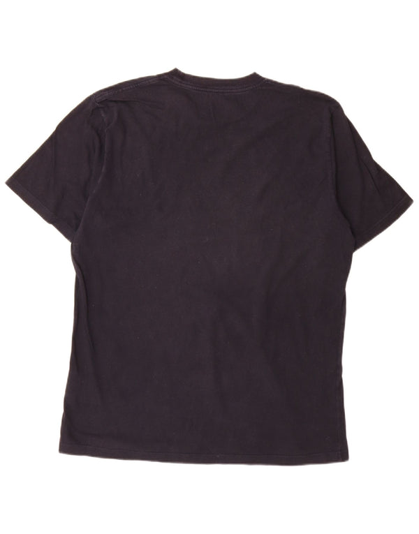Ανδρικό γραφικό T-Shirt Carhartt Top Large Navy Blue από βαμβάκι