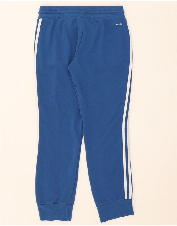 Adidas Γυναικεία φόρμα Climalite Παντελόνι Joggers UK 12/14 Medium Blue