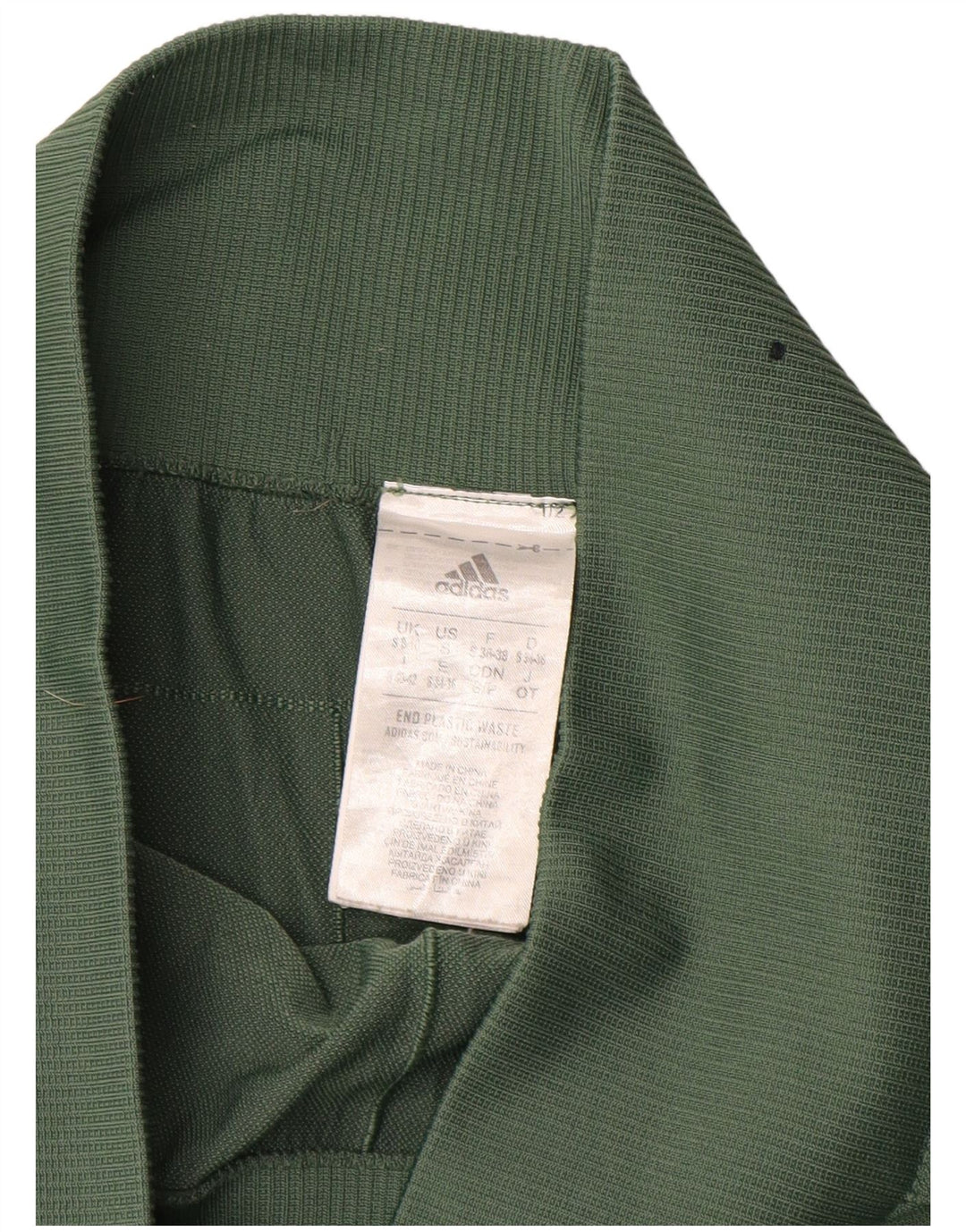 Γυναικείο κολάν Adidas UK 8/10 Μικρός Πράσινος Πολυεστέρας