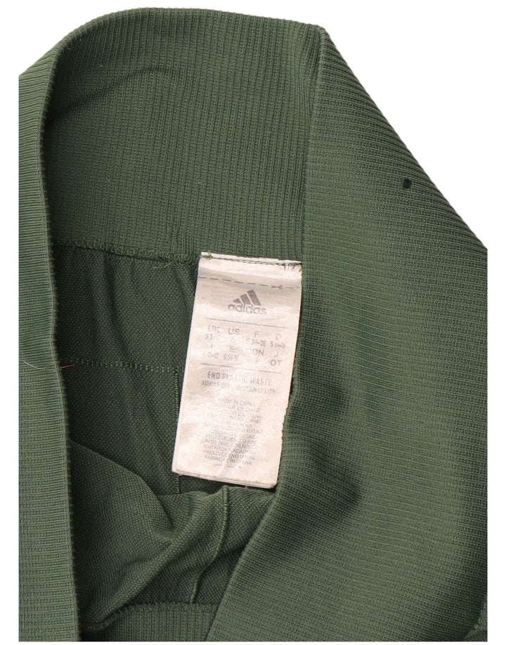 Γυναικείο κολάν Adidas UK 8/10 Μικρός Πράσινος Πολυεστέρας