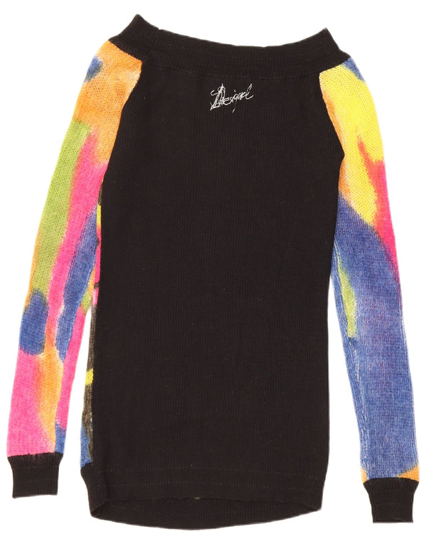Γυναικείο πουλόβερ Desigual Boat Neck Jumper UK 12 Medium πολύχρωμο