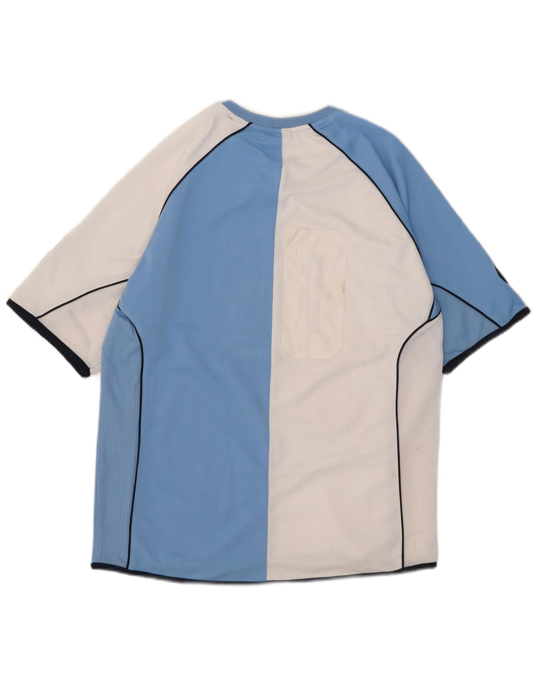 Ανδρικό γραφικό μπλουζάκι Asics Top Medium Blue Colorblock Πολυεστέρας