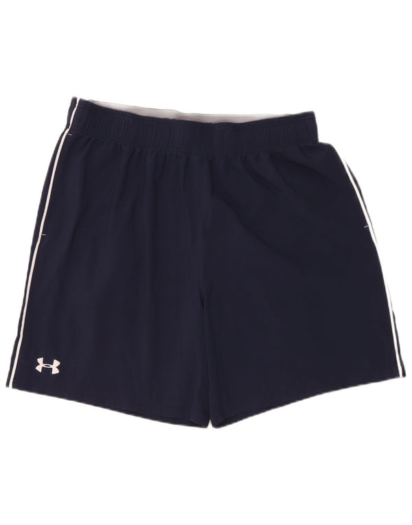 Ανδρικό γραφικό αθλητικό σορτς Under Armour XL Navy Blue