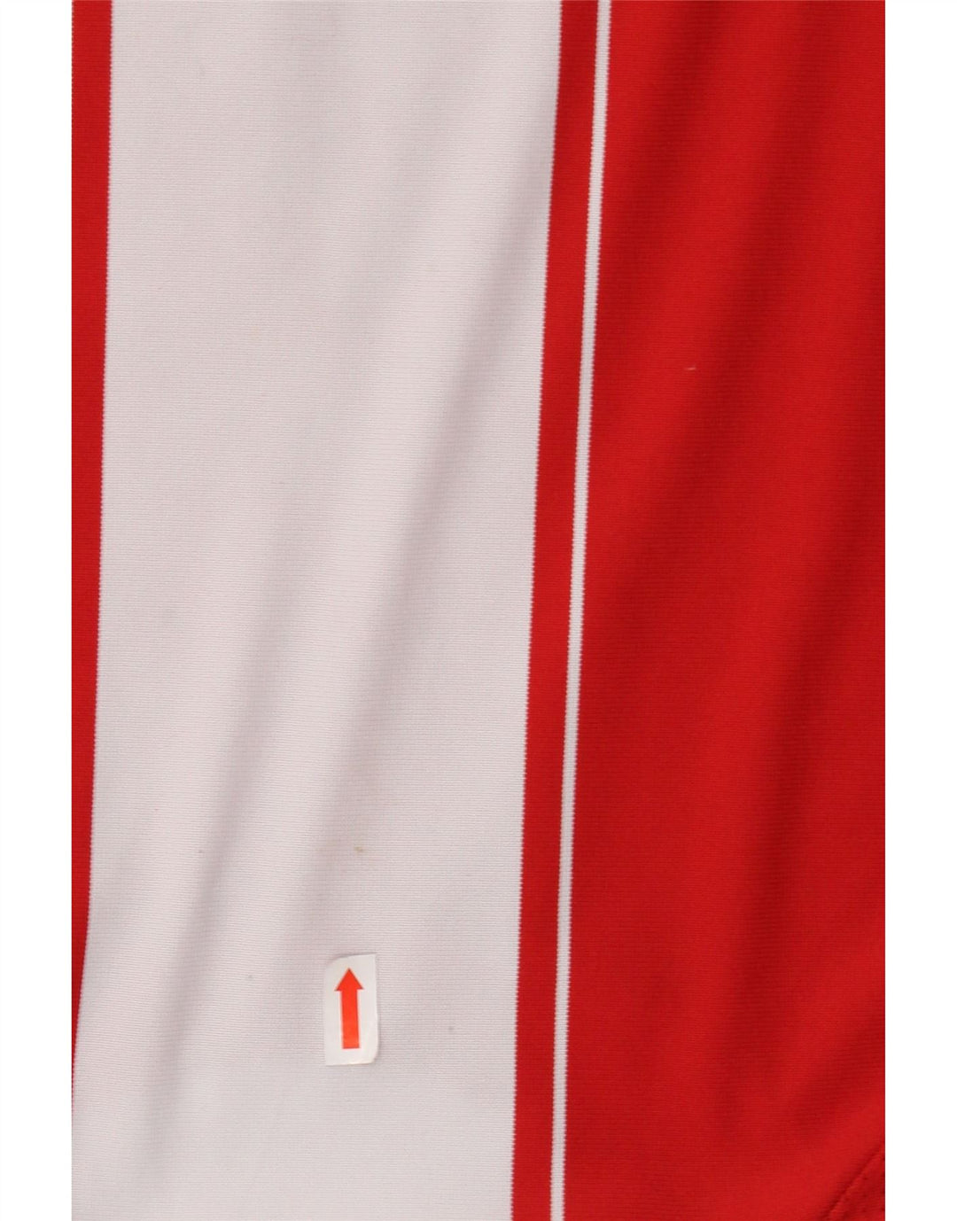 Γραφικό T-shirt ADIDAS Boys FC Bayern Munchen Top 15-16 ετών κόκκινο ριγέ