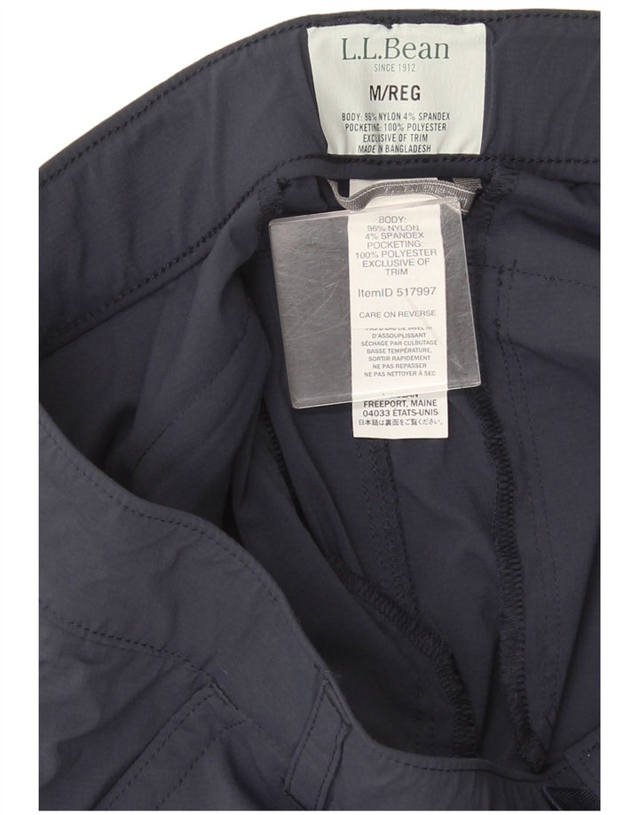 L.L.Bean Ανδρικό παντελόνι Cargo Capri Medium W32 L22 Navy Blue Nylon