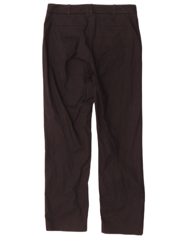 Hobbs Γυναικείο ίσιο παντελόνι Chino UK 8 Small W28 L28 Μαύρο βαμβακερό