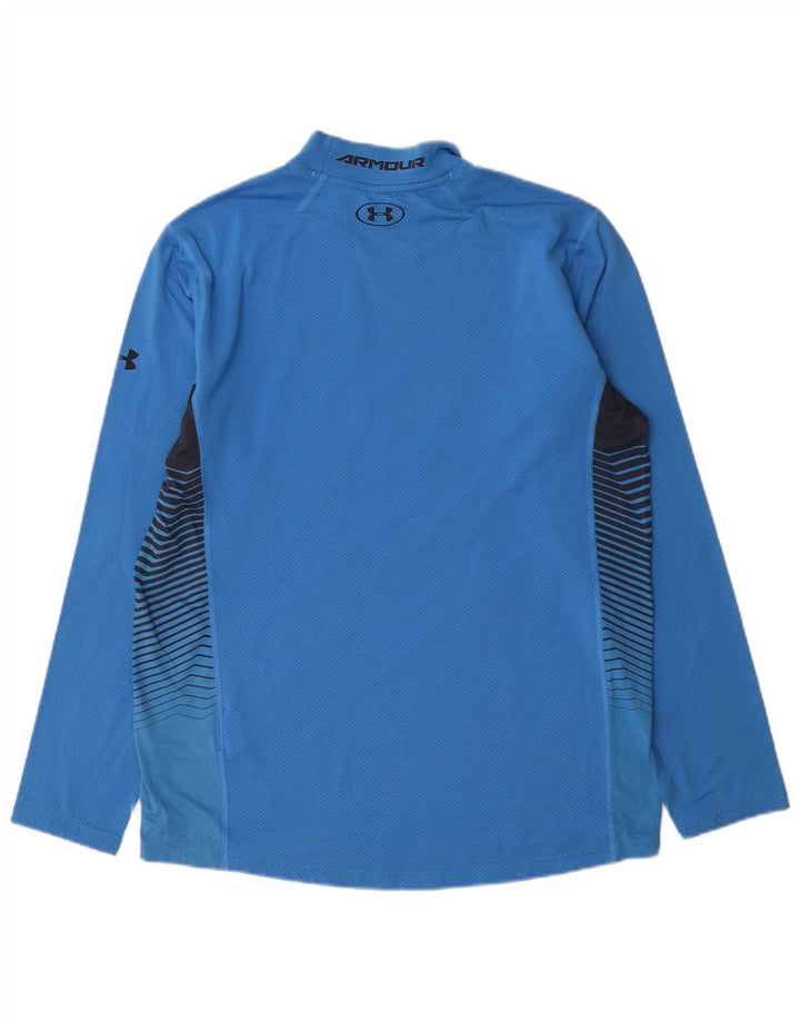 Under Armour Ανδρικό Μακρυμάνικο Μπλε Πολυεστέρας