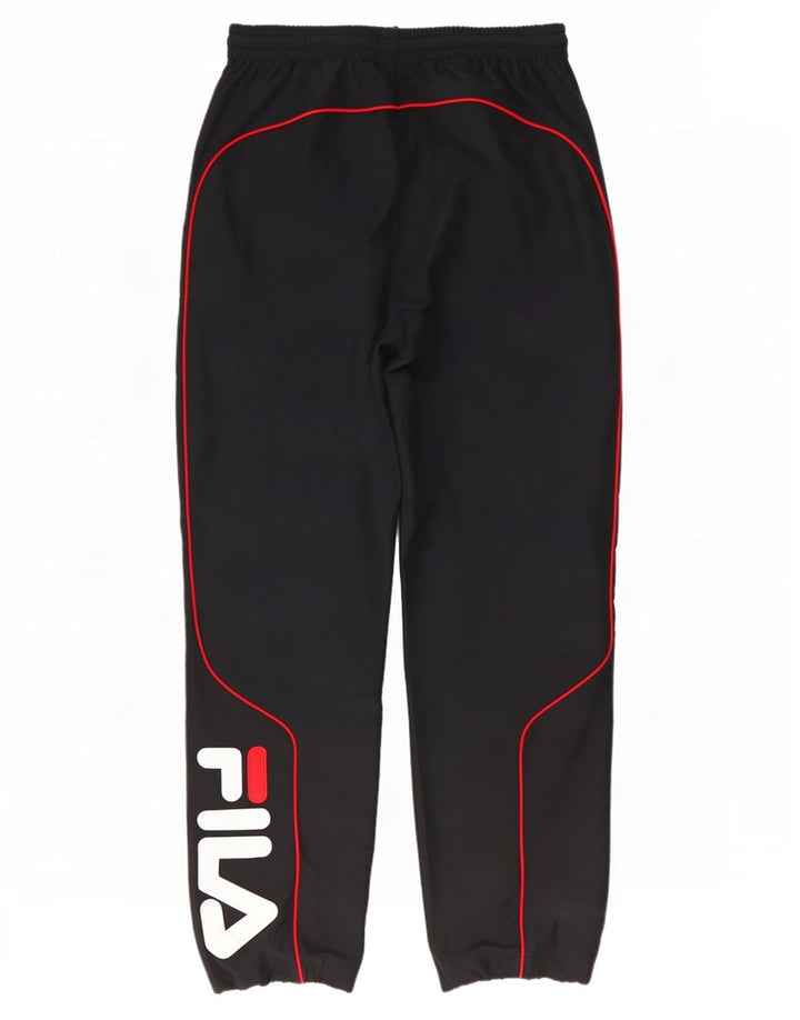 Ανδρική φόρμα γραφικής Fila Παντελόνι Joggers Μεσαίο Μαύρο Πολυεστέρα