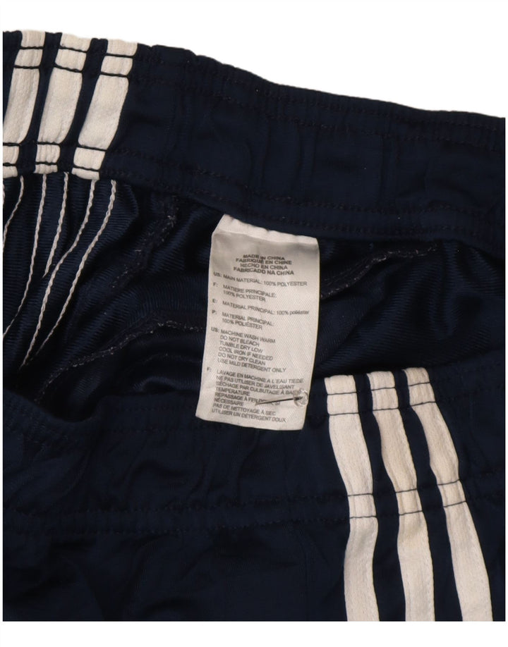 Ανδρική αθλητική φόρμα Adidas Παντελόνι μεσαίου μπλε ναυτικού πολυεστέρα