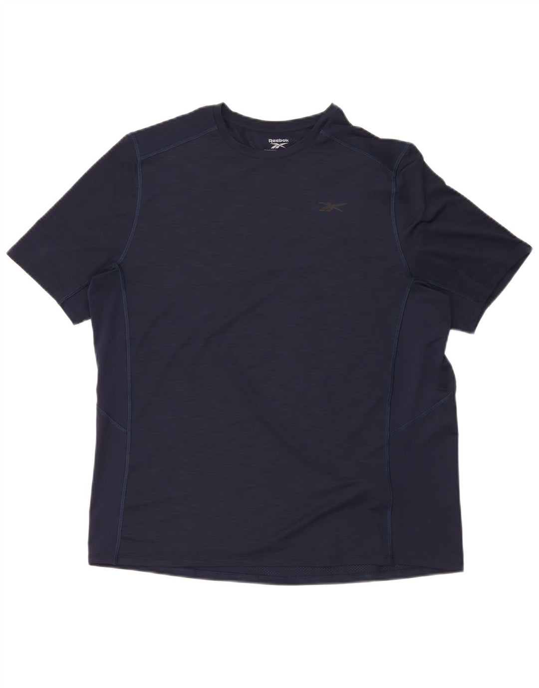 Ανδρικό T-Shirt Reebok Top Large Navy Blue Polyester