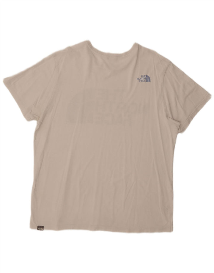 THE NORTH FACE Ανδρικό γραφικό T-Shirt Top Large Λευκό