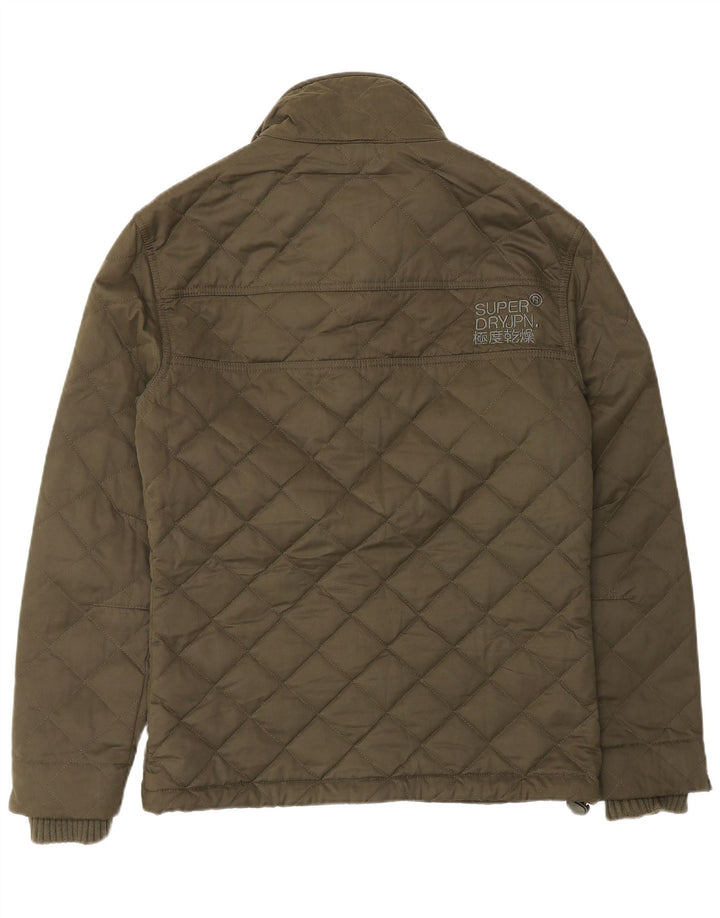Ανδρικό μπουφάν SUPERDRY The Windhiker Windbreaker UK 38 Medium Khaki Cotton