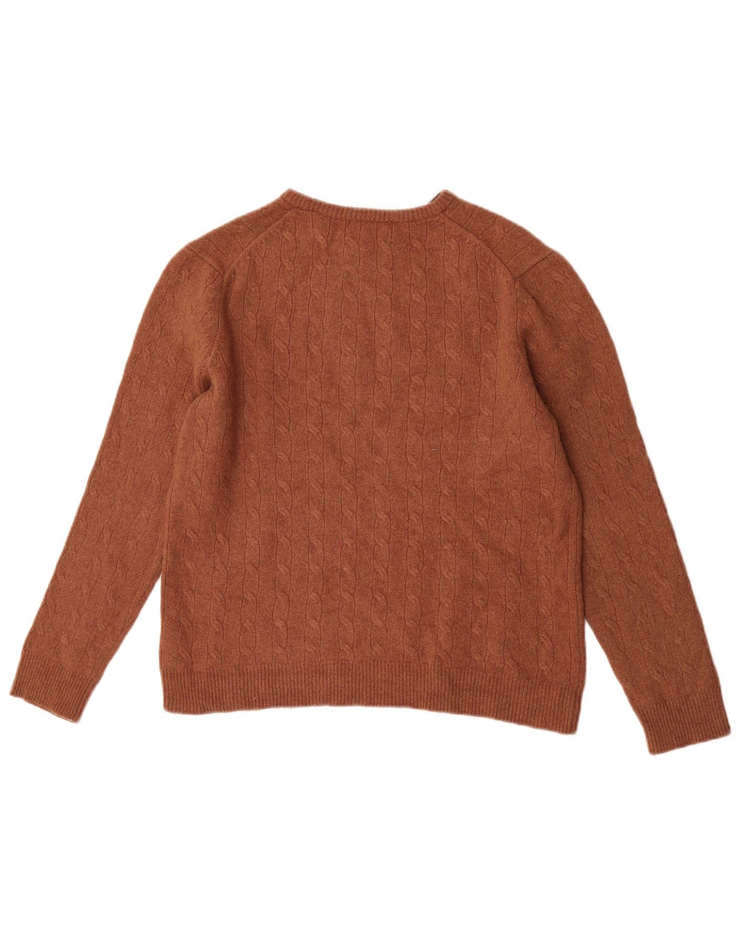 Marks & Spencer Boys Crew Neck Jumper πουλόβερ 12-13 ετών Καφέ