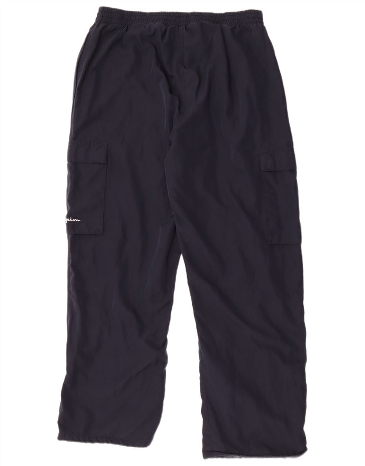 Ανδρικό παντελόνι Champion Cargo Windbreaker Large Navy Blue