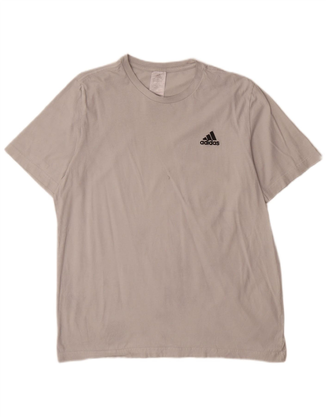 Ανδρικό T-Shirt Adidas Top μεγάλο λευκό βαμβακερό