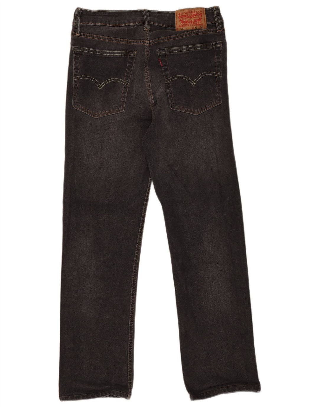 Ανδρικό τζιν Levi's Slim Straight W32 L28 Γκρι βαμβακερό