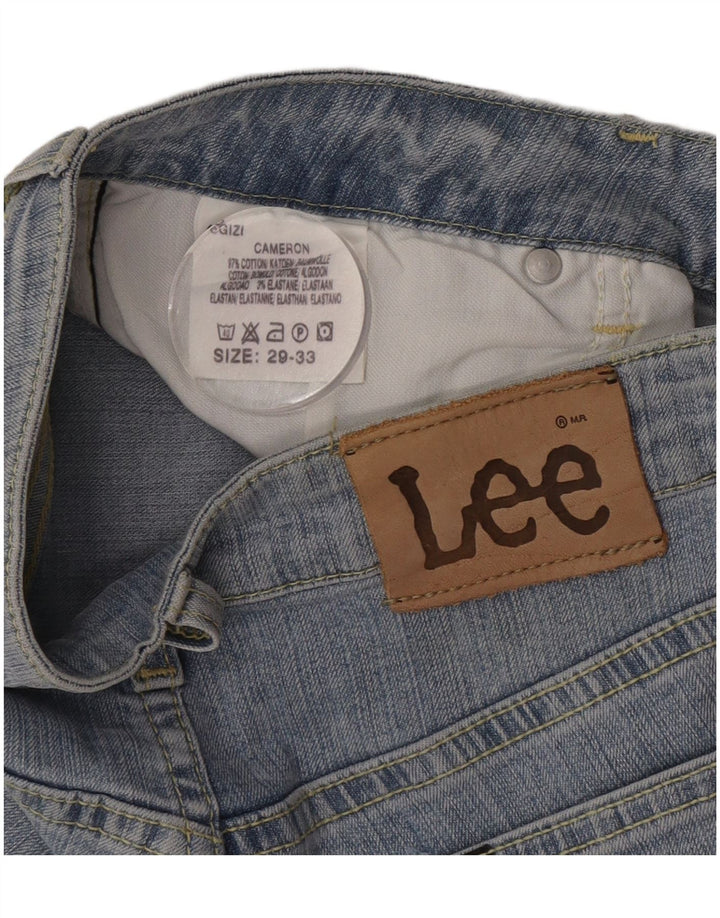 Lee Womens Cameron Straight Jeans W29 L33 Μπλε βαμβακερό