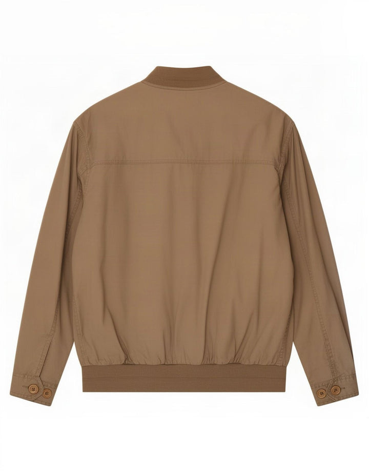 Vintage Ανδρικό Bomber Jacket IT 52 XL Beige Cotton
