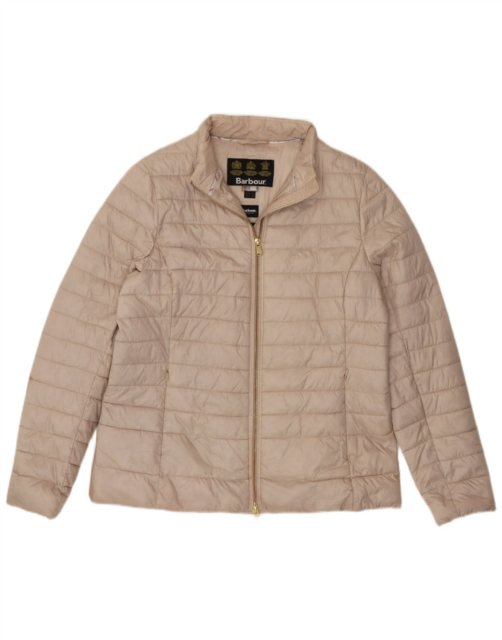 Barbour Γυναικείο μπουφάν UK 16 Large Beige Polyester