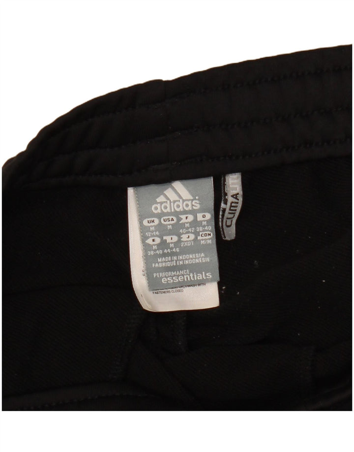 Adidas Γυναικεία φόρμα παντελόνι UK 12/14 Μεσαίο μαύρο πολυεστέρα