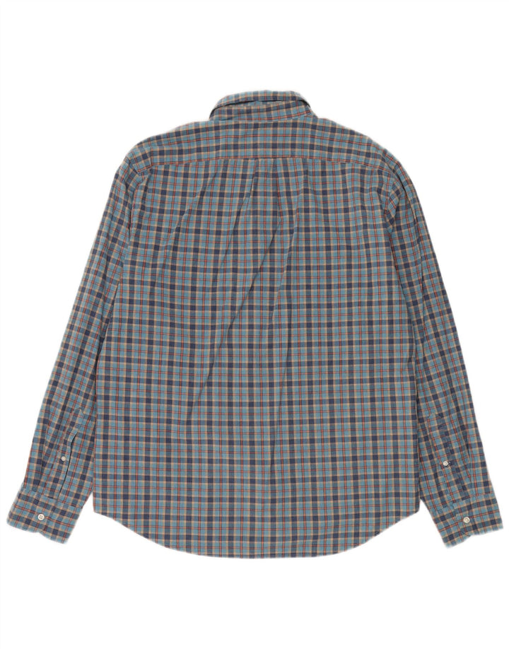 J. Crew Ανδρικό πουκάμισο Classic Fit Large Blue Check Cotton