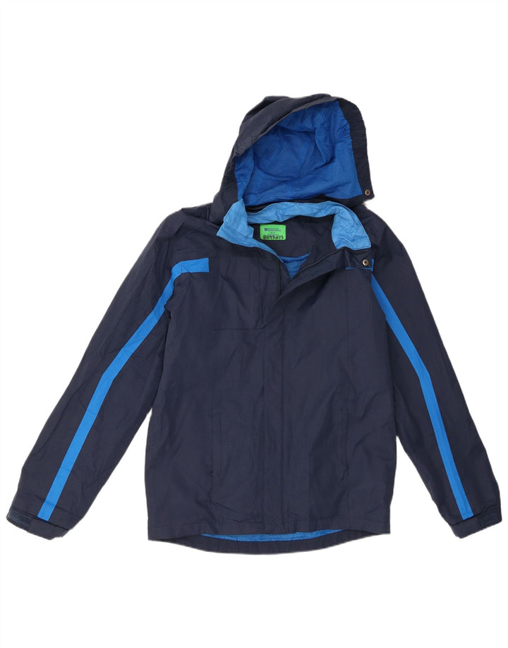 Mountain Warehouse Boys Action Rain Jacket 12-13 Years Navy Blue
