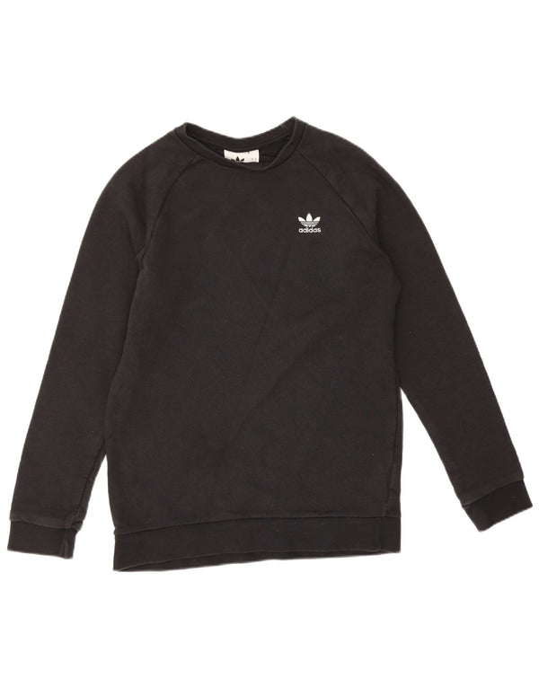 Ανδρικό φούτερ Adidas Jumper Μικρό μαύρο βαμβακερό