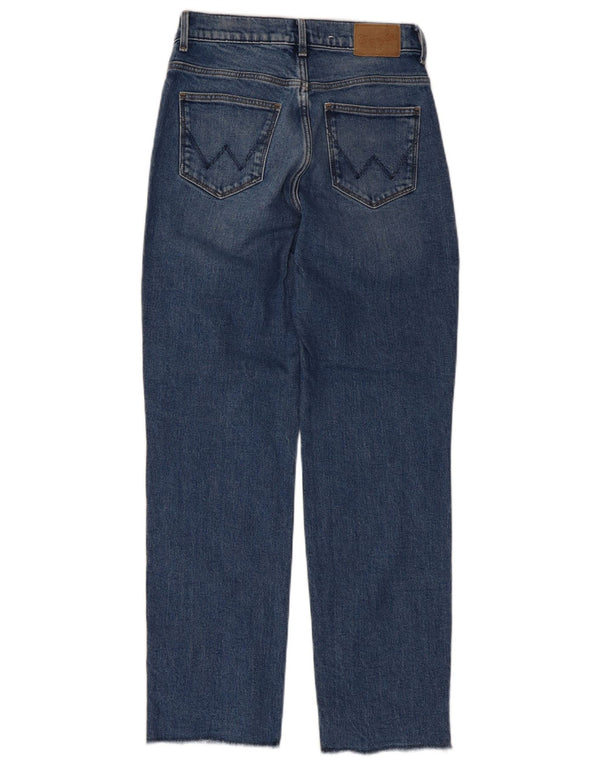 Γυναικείο τζιν ίσιο Wrangler W26 L28 Μπλε βαμβακερό