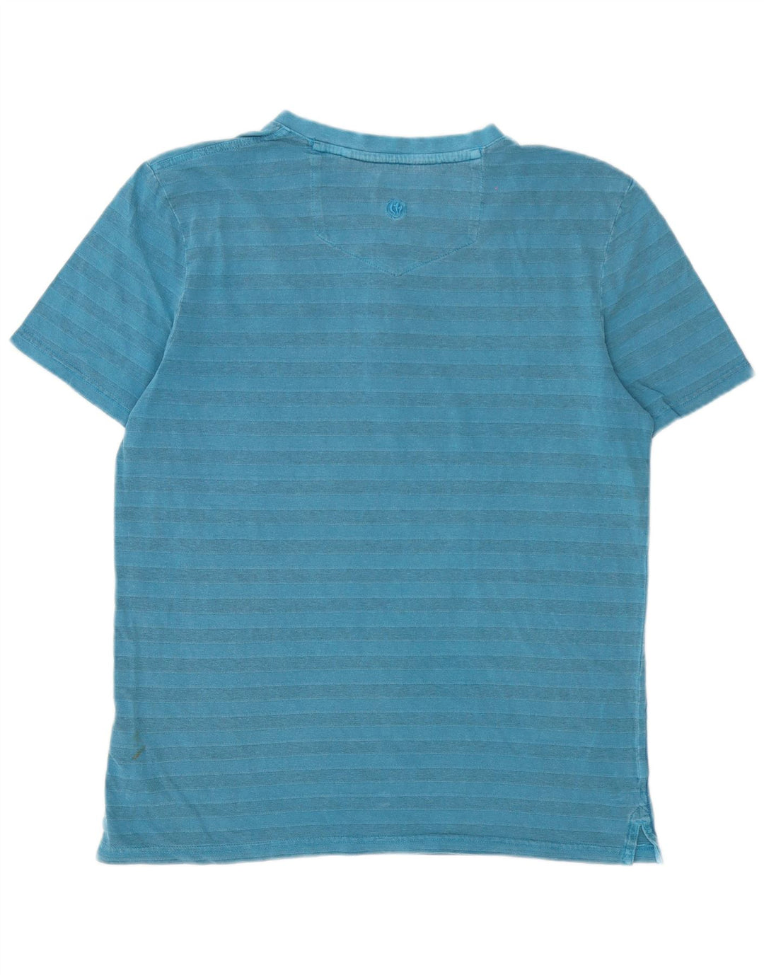 Ανδρικό T-Shirt Fat Face Top Βαμβακερό μεσαίο μπλε ριγέ