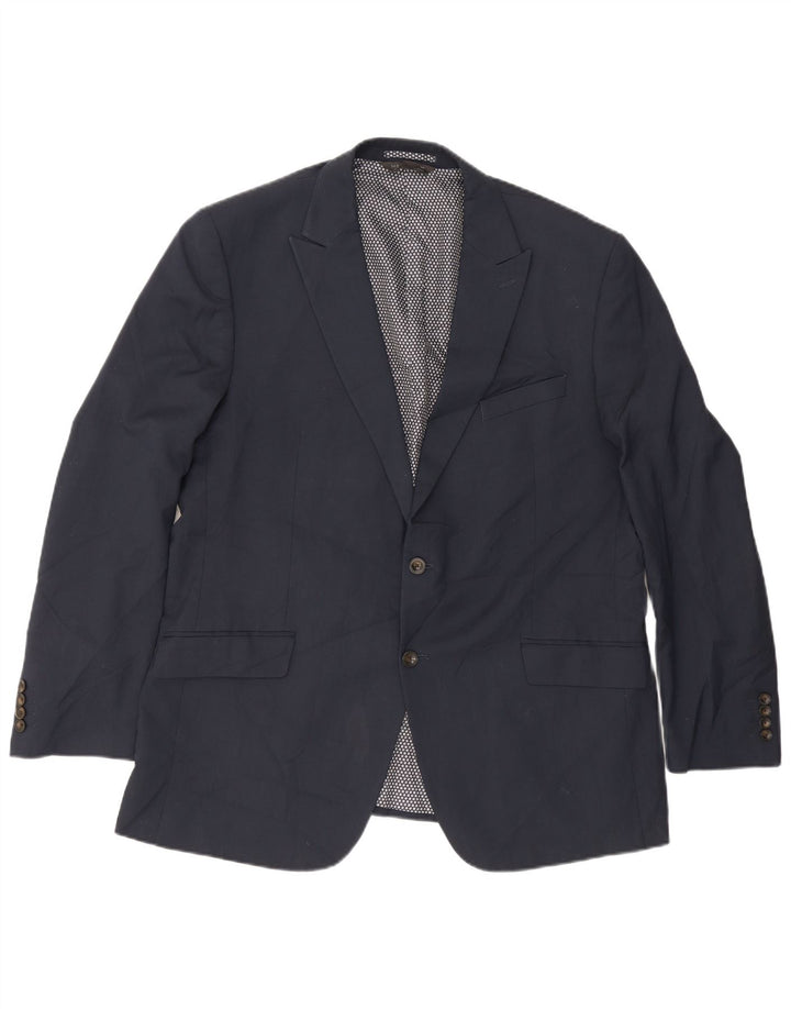 Marks & Spencer Ανδρικό μπλέιζερ 2 κουμπιών μπουφάν UK 46 XL Navy Blue
