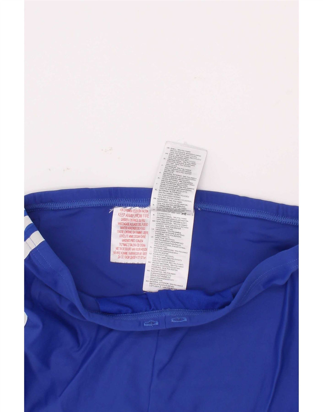 Adidas Boys Swimming Short 13-14 Years Blue Polyester