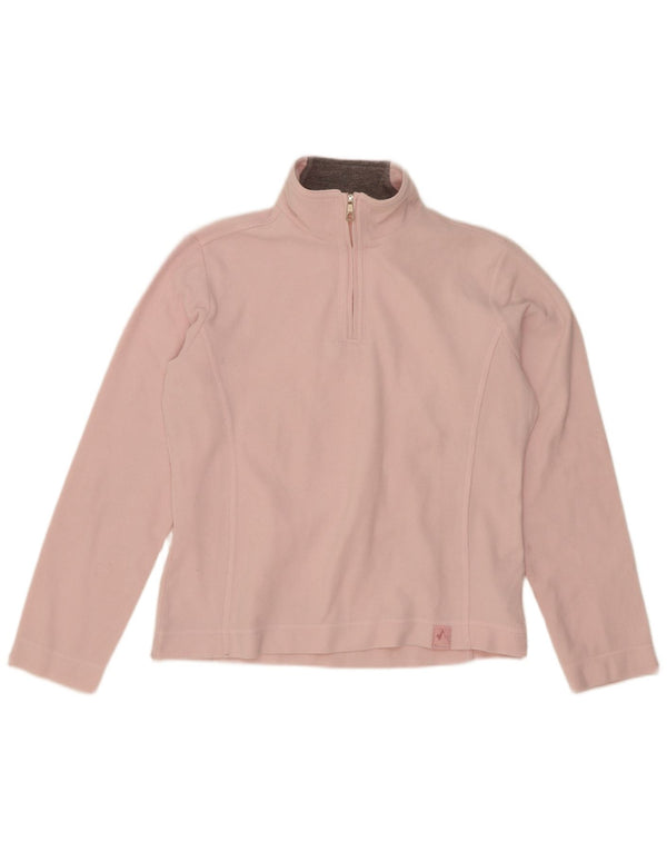 Champion γυναικείο φερμουάρ Fleece Jumper UK 16 Large Pink Polyester