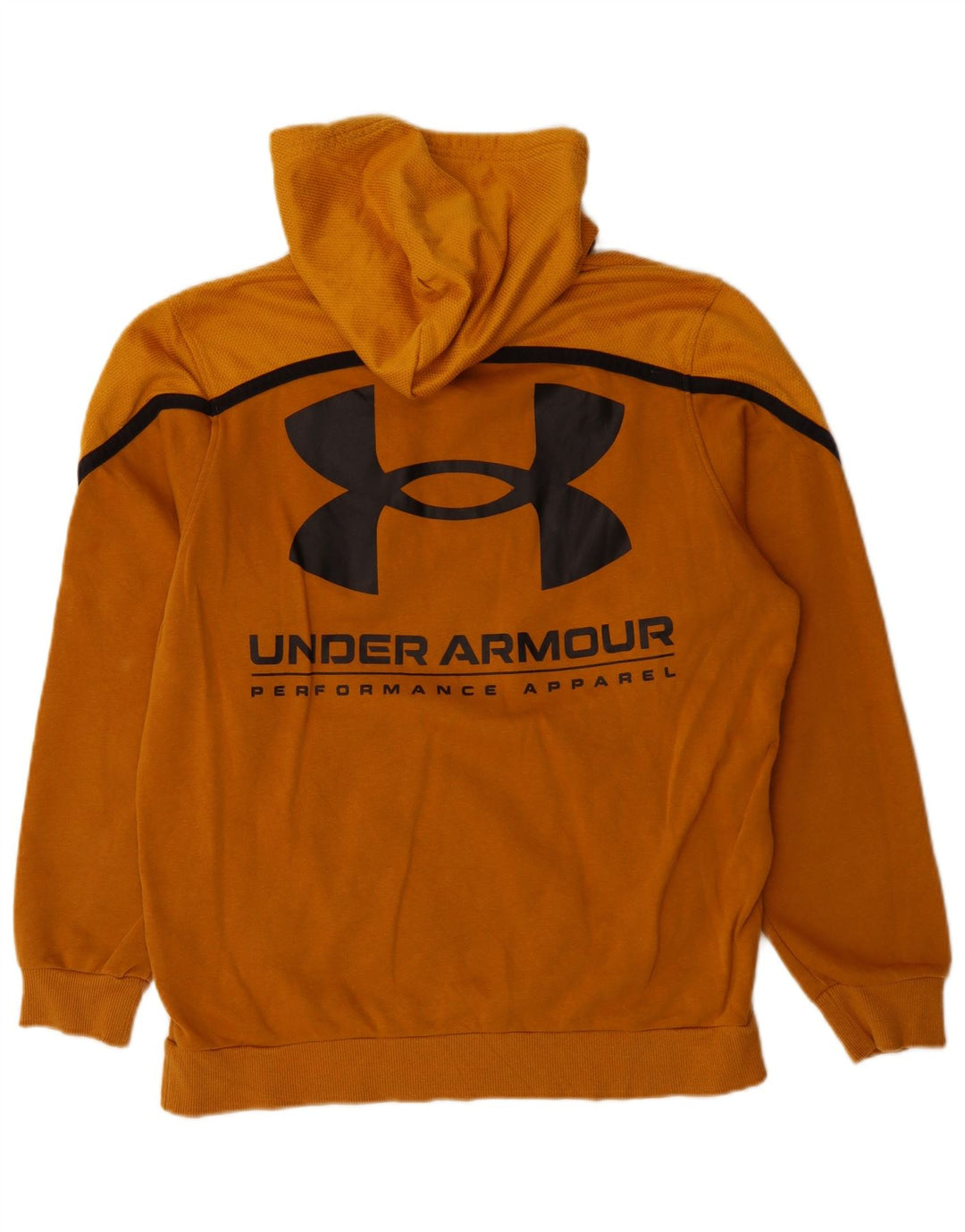 Under Armour Ανδρικό Hoodie Jumper Μεσαίο πορτοκαλί χρώματος βαμβακερό
