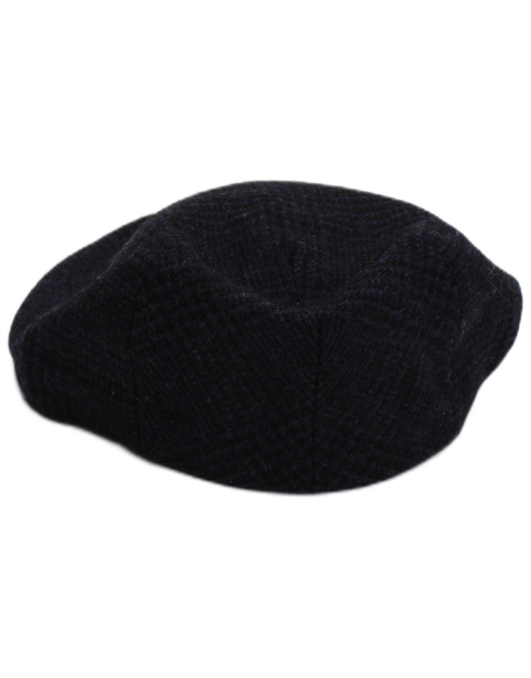 Roderick Charles Ανδρικό Flat Cap XL Navy Blue Check Wool Classic