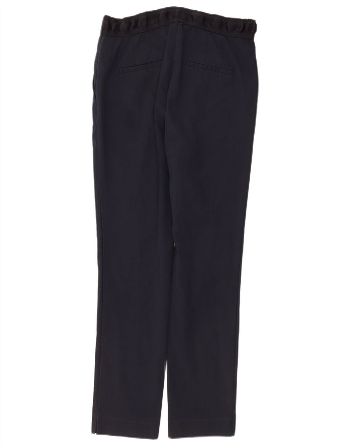 Zara Γυναικείο Slim παντελόνι Chino Medium W30 L28 Μαύρο βαμβακερό