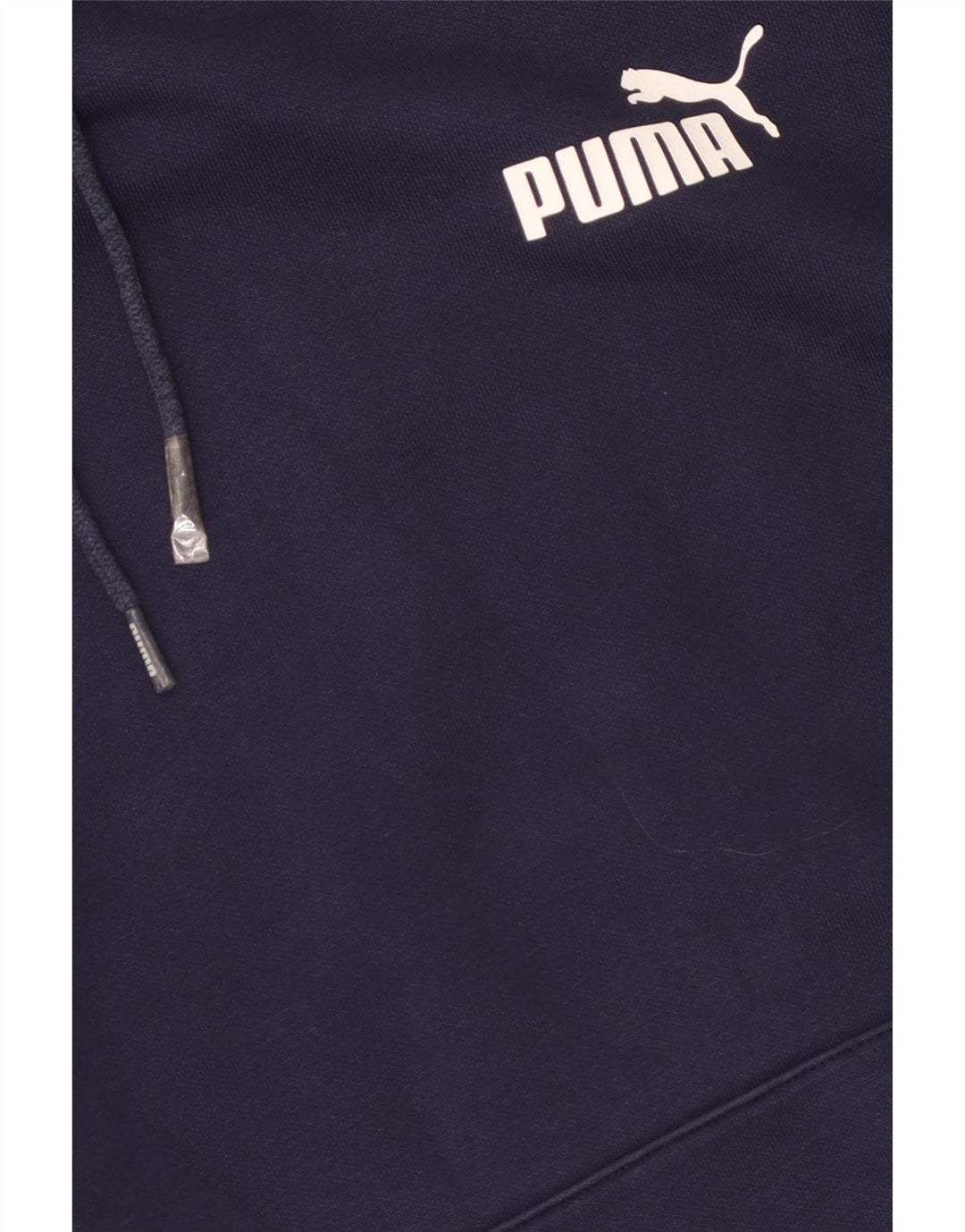 Ανδρικό γραφικό φούτερ με κουκούλα Puma, μεσαίο μπλε βαμβακερό