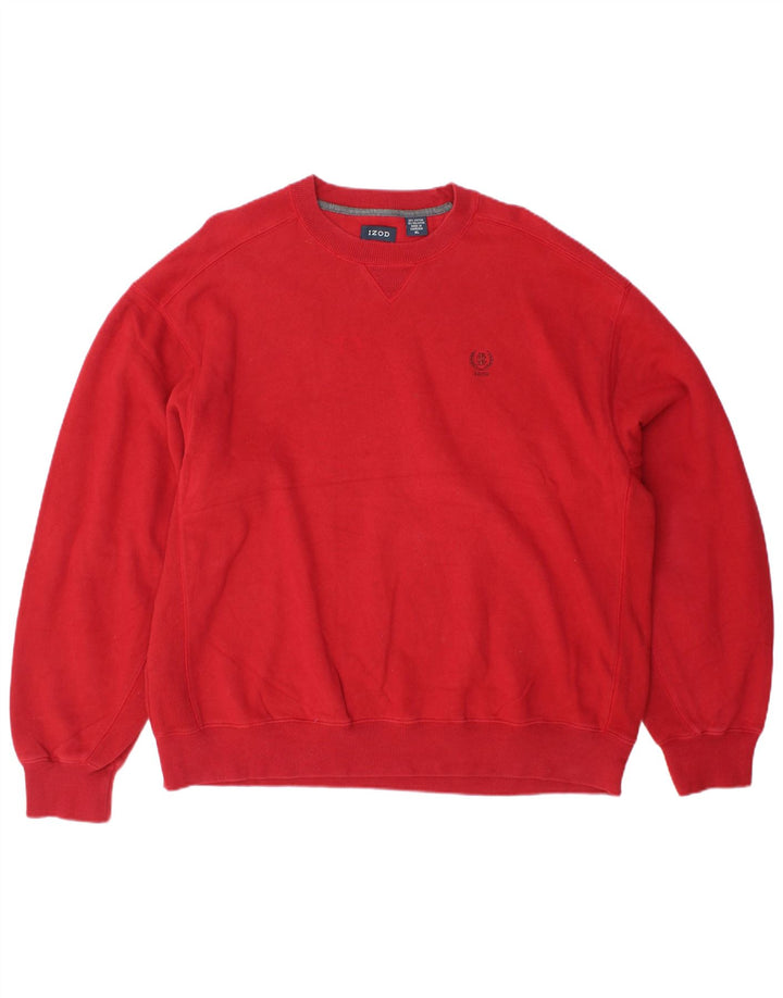Ανδρικό φούτερ IZOD Jumper XL Κόκκινο βαμβακερό