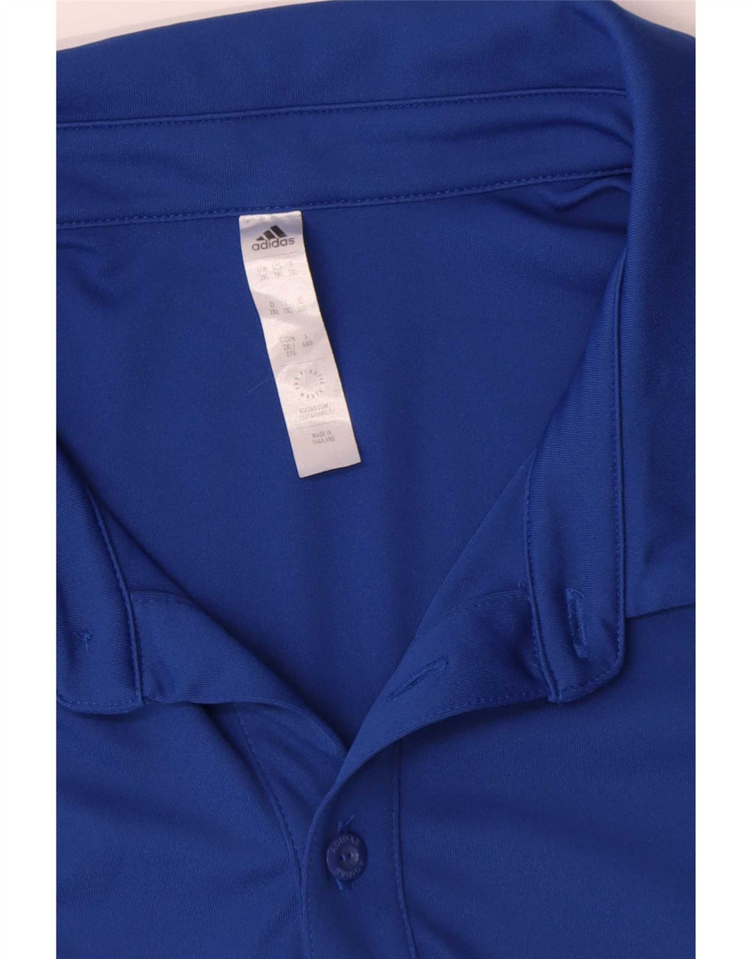 Adidas Ανδρικό Aeroready Πόλο Μπλουζάκι 2XL Μπλε Πολυεστέρας