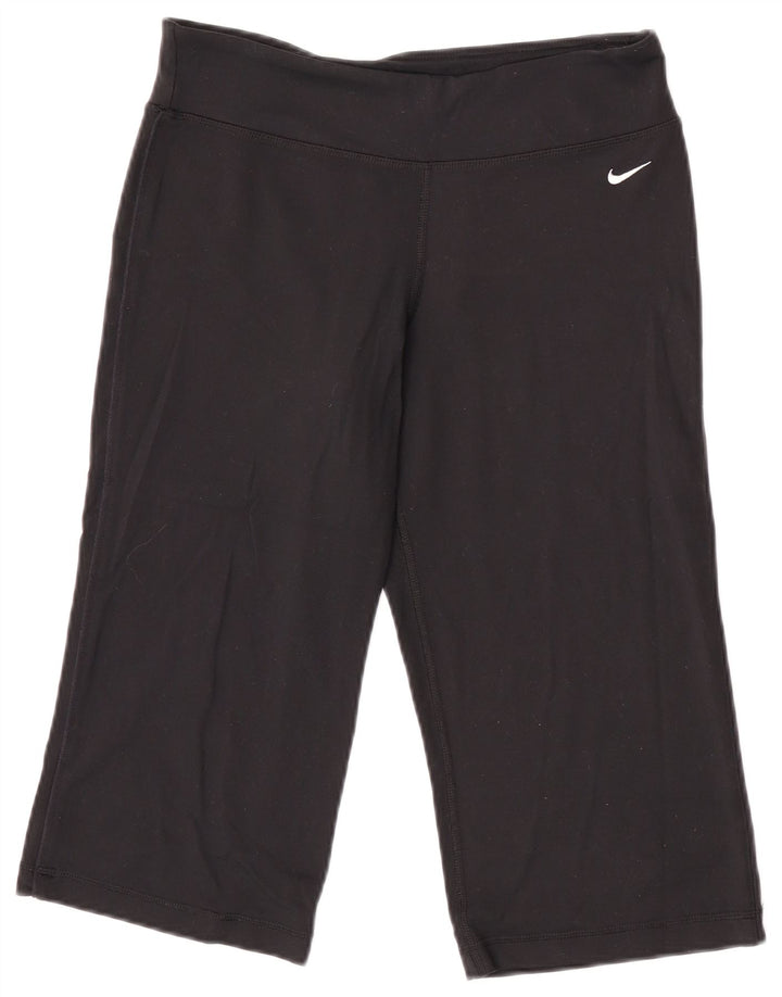 Nike γυναικεία κολάν Capri UK 12/14 Medium Black Nylon