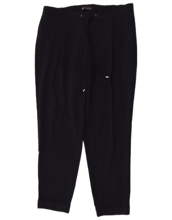 Γυναικεία Casual Παντελόνια Marks & Spencer UK 16 Large W34 L28 Navy Blue