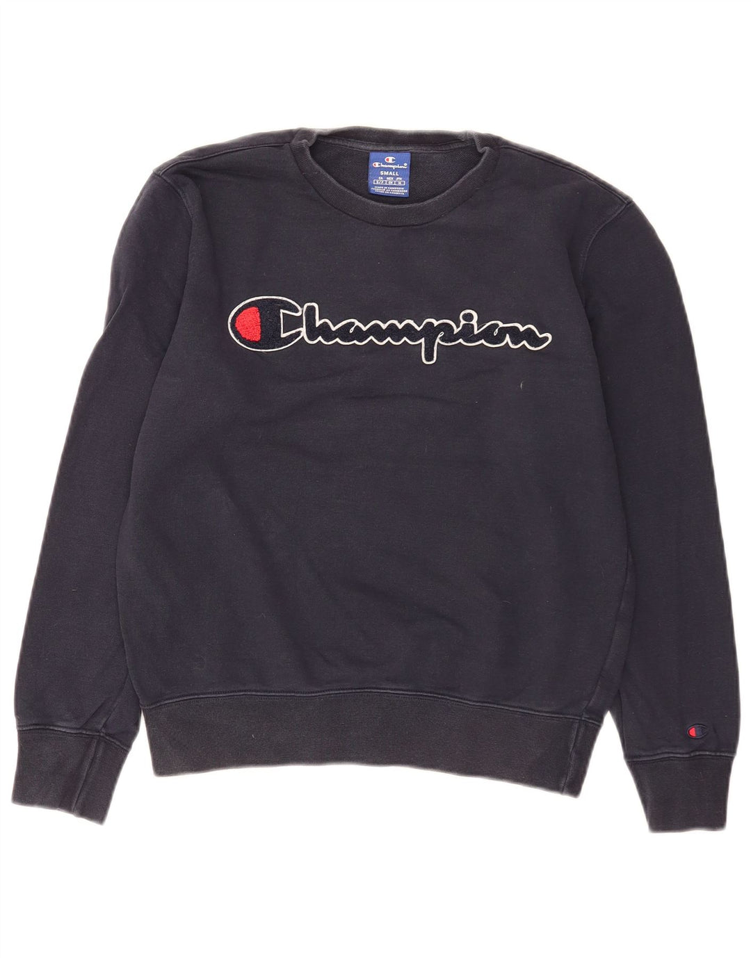 Ανδρικό γραφικό φούτερ Champion Jumper Small Navy Blue Cotton