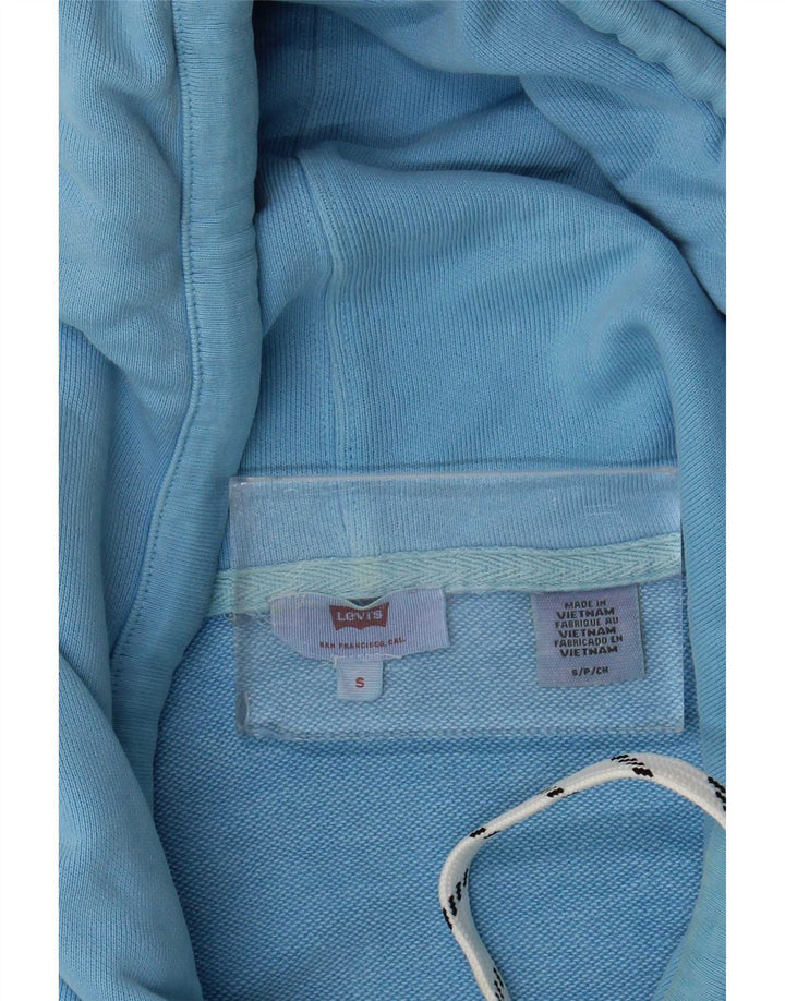 Γυναικείο Levi's Oversized Hoodie Jumper UK 10 Small Blue