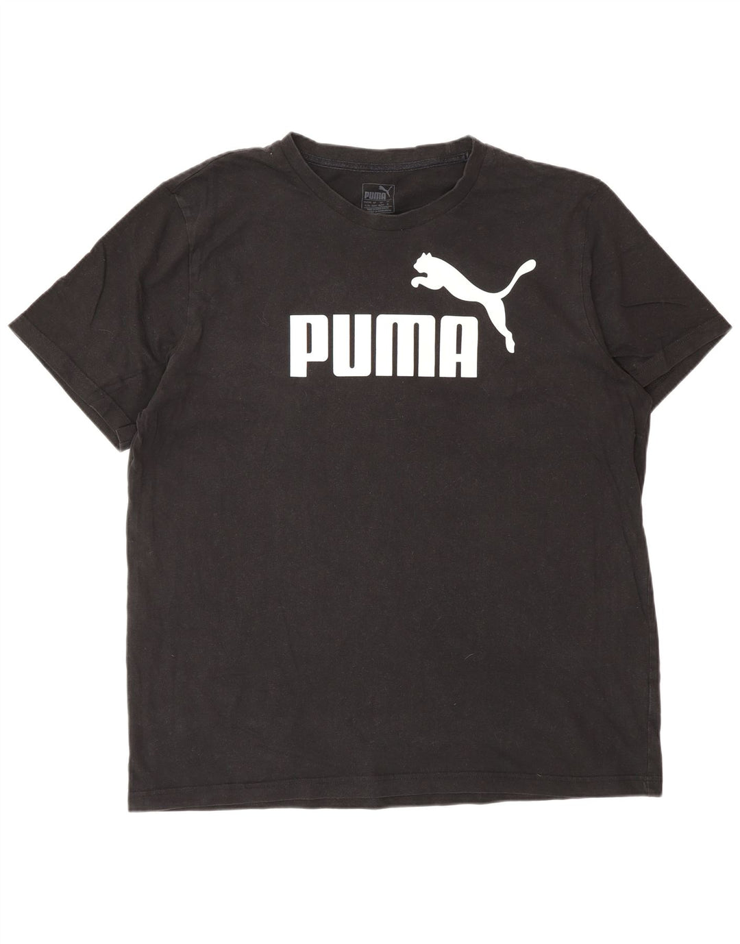 Ανδρικό γραφικό T-Shirt PUMA Top XL Μαύρο βαμβακερό