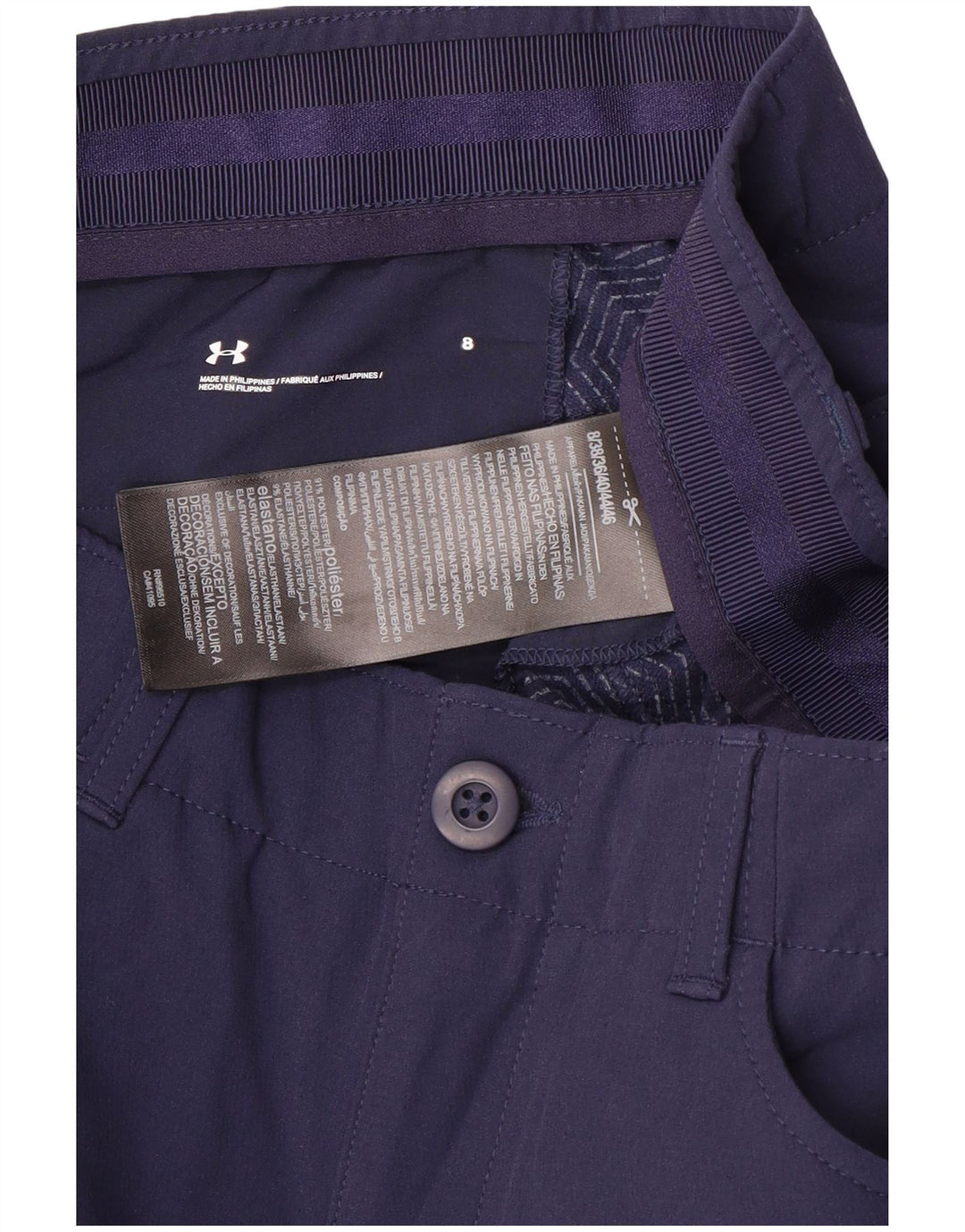 Under Armour Γυναικείο Slim Casual Παντελόνι US 8 Medium W32 L31 Navy Blue